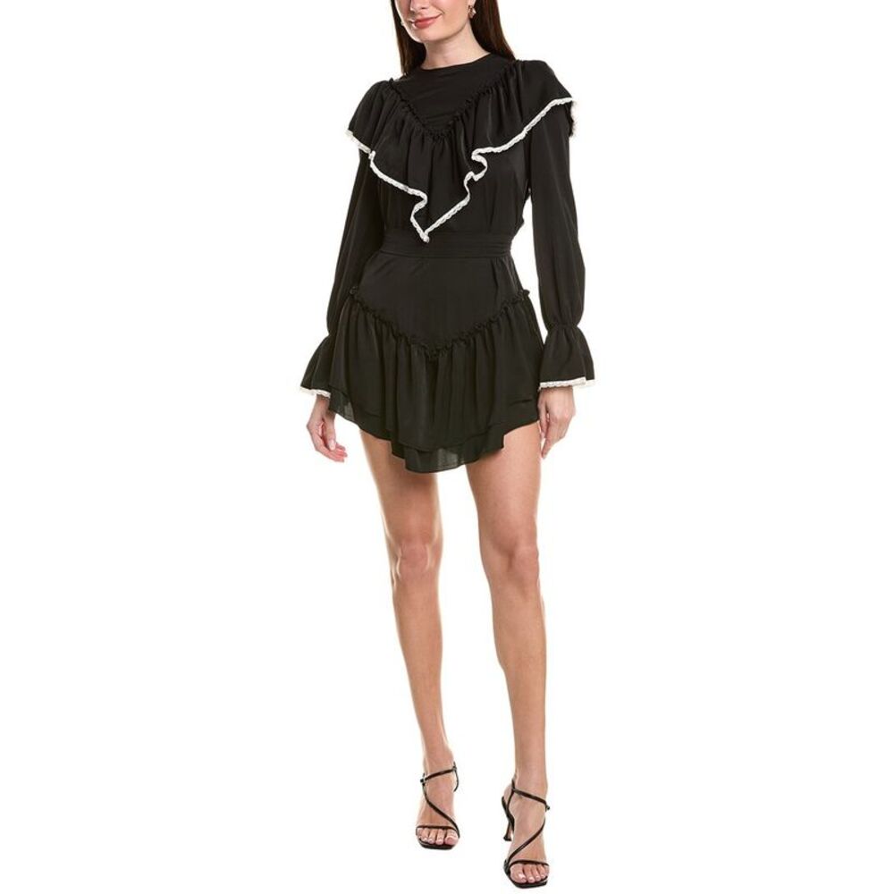 & Rouge Womens  Mini Dress, Black